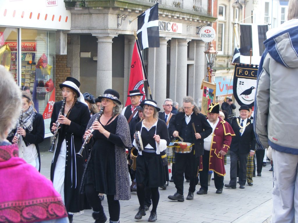 St Pirans Day Parade