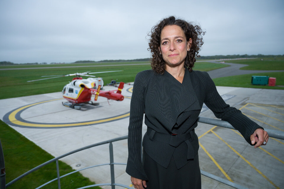 Alex Polizzi Cornwall Air Ambulance