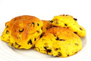 Cornish delicacy saffron buns