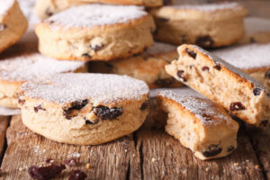 Cornish traditional Hevva Cake