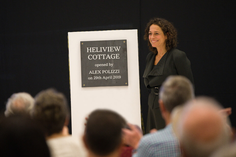 Heliview Cottage Opening Alex Polizzi