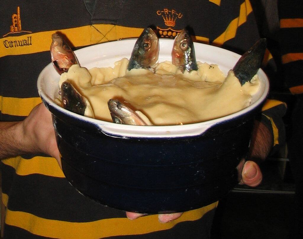 Stargazy Pie Cornish delicacy