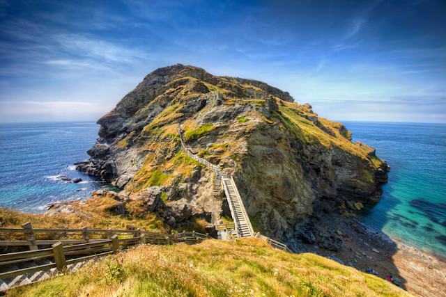 View of Tintagel