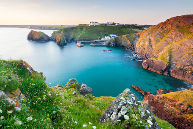 Overlooking Mullion Cove