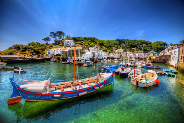 Polperro fishing port