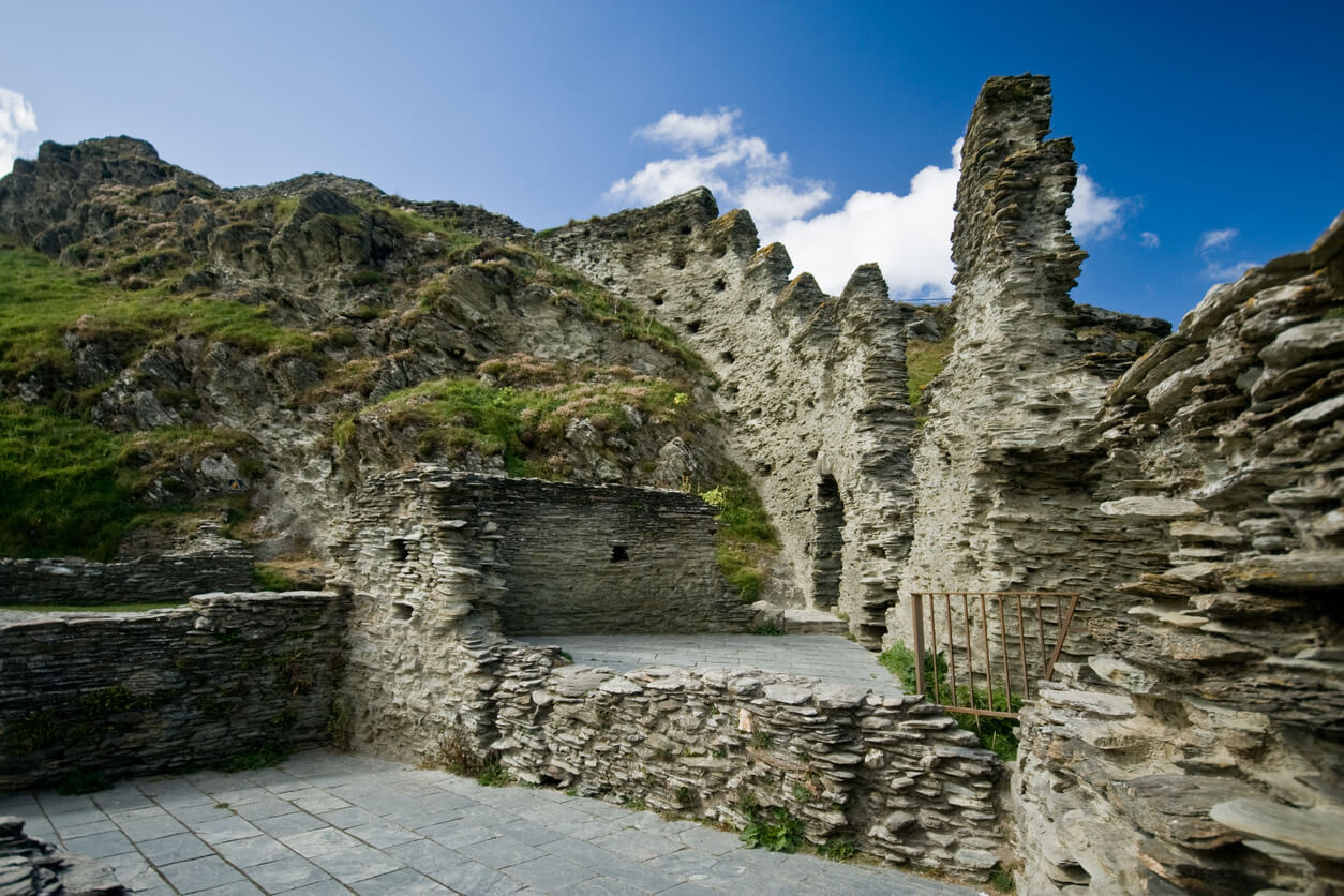 Castles in Cornwall - Tintagel Castle