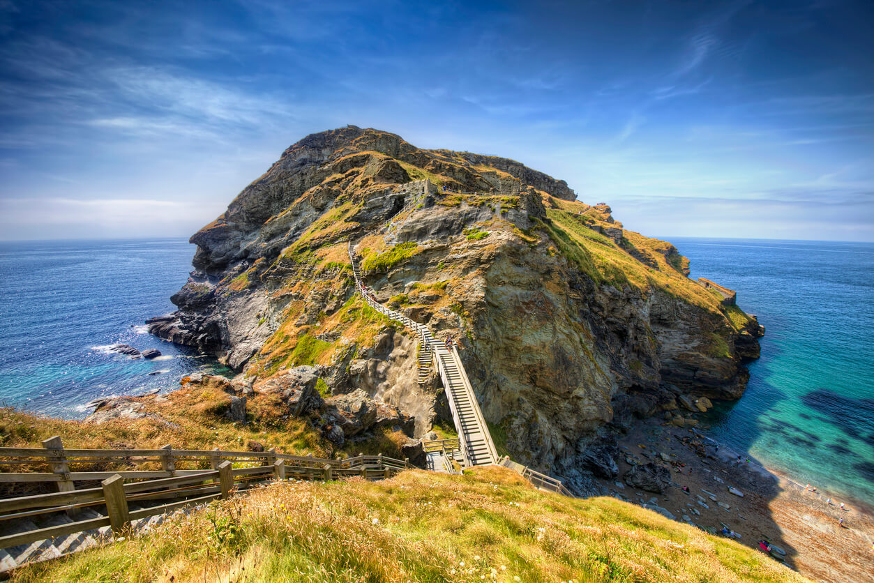 Castles in Cornwall - Tintagel Castle