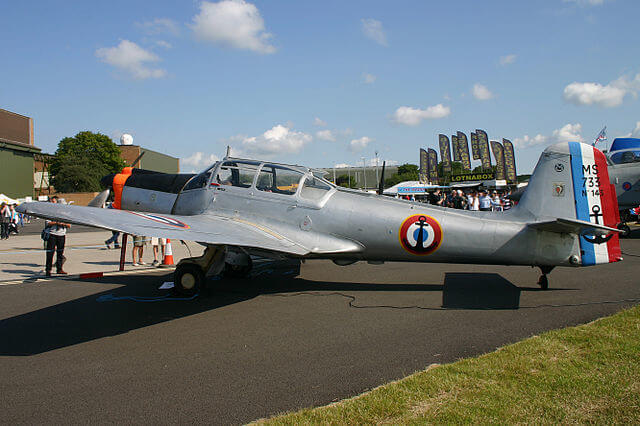 aeroplane in cornwall aviation heritage centre newquay cornwall