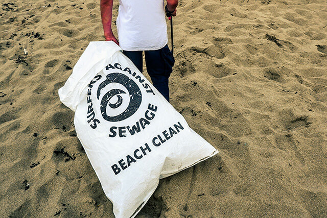 Beach clean