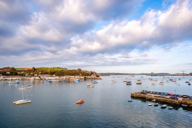 Falmouth harbour. 