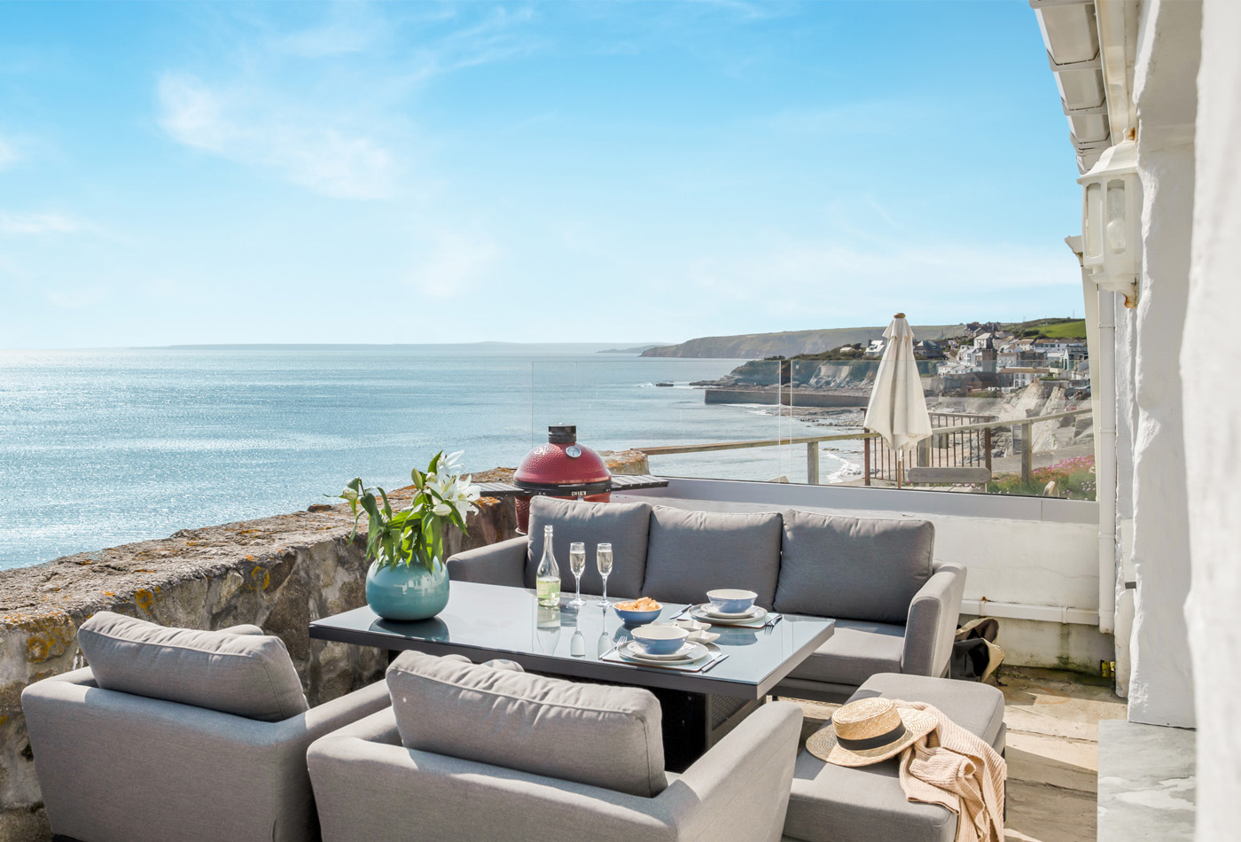 View from Loe Cottage, Porthleven