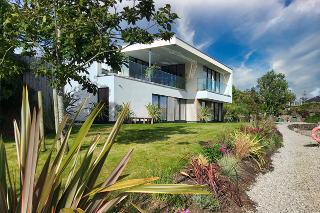 An outside view of Ancarva, a holiday property at Kingsands