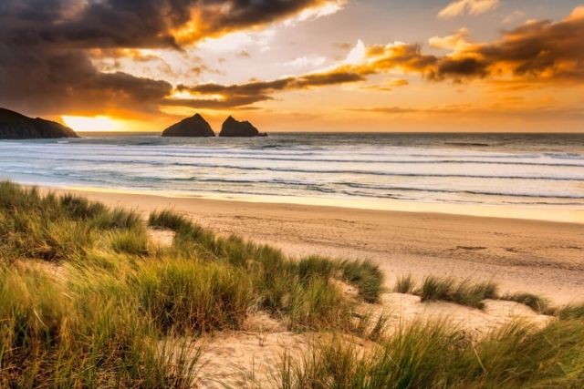 Holywell Bay